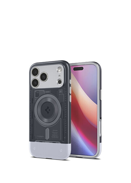 iPhone 17 Pro Classic C1 Hava Kanalı Teknolojisi™ Askeri Sınıf Koruma MagFit iMac Tasarım Graphite MagSafe Uyumlu Telefon Kılıfı