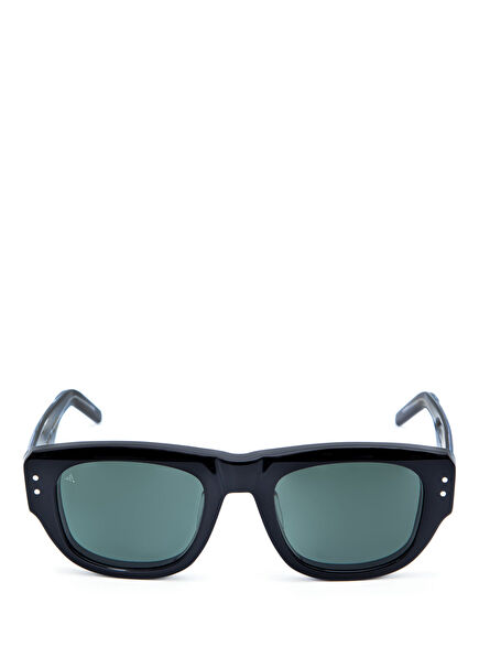 London Heritage Collection Siyah Asetat Unisex Güneş Gözlüğü