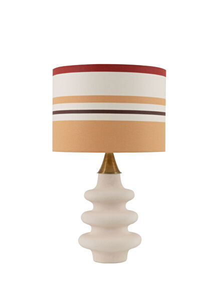 Gaudi Beige Wooden Lampshade