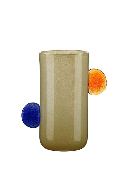 Pastello Yellow Glass Vase