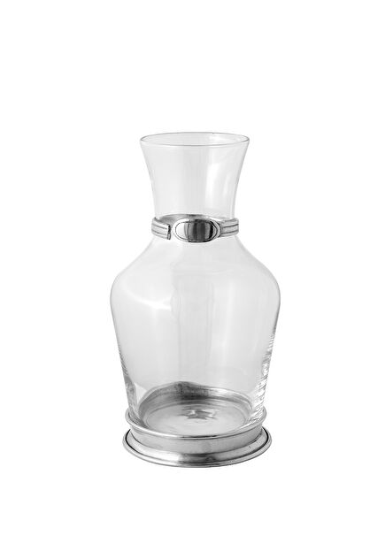 Pewter Decorated Glass Carafe 560 ml