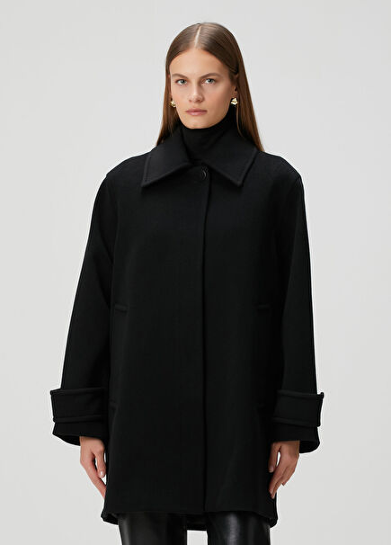 Black Wool Coat