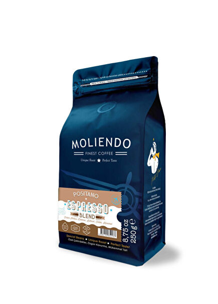 Positano Espresso Blend Çekirdek Kahve 250 gr