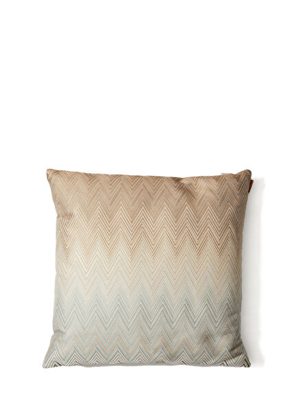 Bastia Bej Zikzak Desenli 40x40cm Dekoratif Yastık
