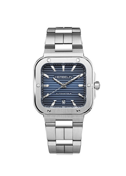 Cap Camarat Square Automatic 1646B15 Stainless Steel Men's Watch