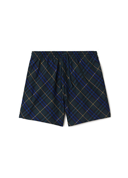 For Navy Blue Men's Swim Shorts