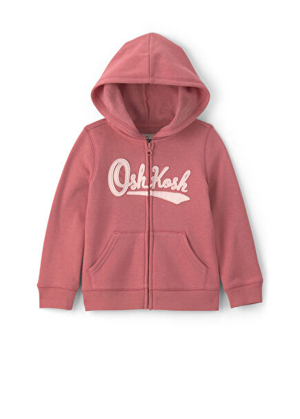 Kırmızı Kapüşonlu Kız Çocuk Sweatshirt