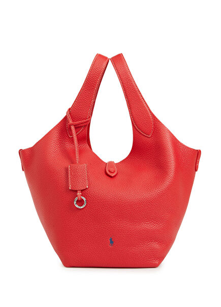 Play Kırmızı Kadın Deri Çanta