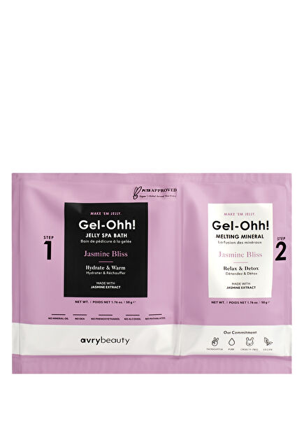 New York Gel-Ohh! Jasmine Bliss Jöle Spa Pedikür Seti