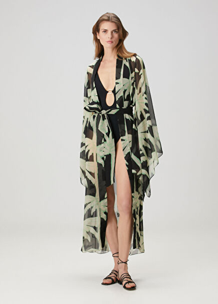 Passing Storm Black Kaftan