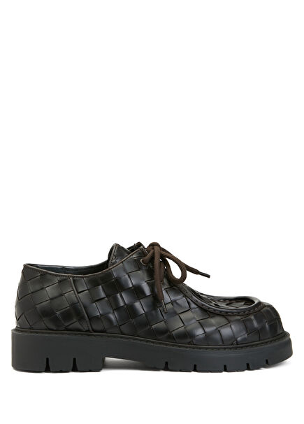 Haddock Brown Men's Leather Shoes