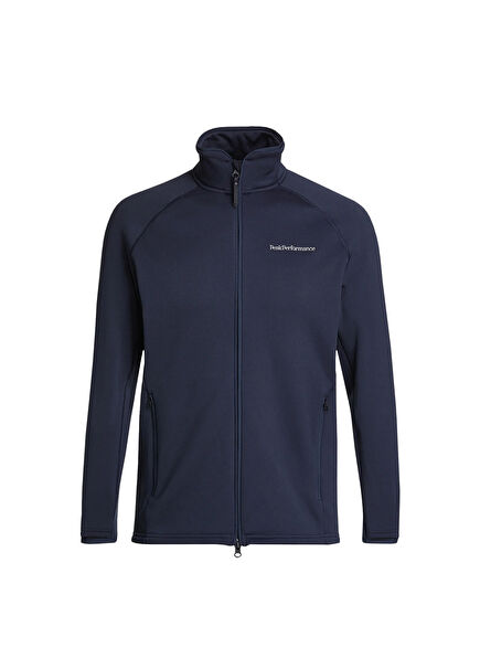 M Chill Light Zip Lacivert Erkek Polar