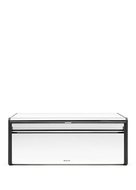 Brilliant Black Rimmed Metal Corner Bread Box