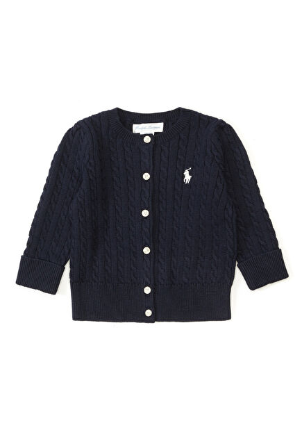 Lacivert Unisex Bebek Hırka