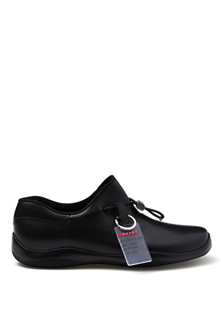 Toblach Siyah Deri Erkek Spor Ayakkabı