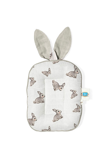 Iconic Rabbit Muslin Baby Nursing Pillow