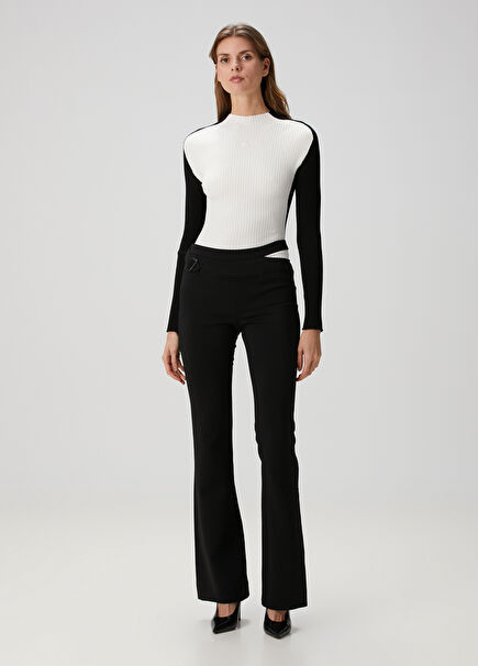 Black Wool Pants