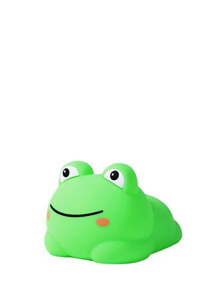 Love Kurbağa Yeşil Şarjlı Çocuk Odası Gece Lambası