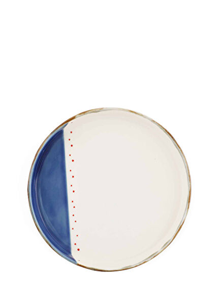 En-Joy Navy Blue Porcelain Dessert Plate
