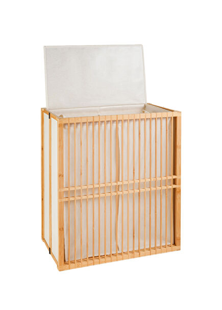 Dalı Natural Bamboo Laundry Basket