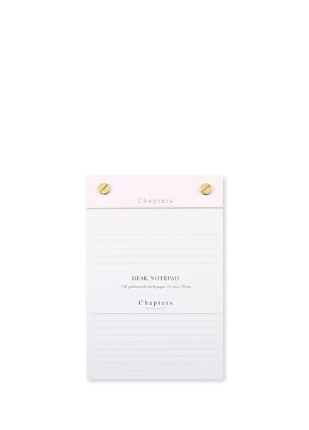 Small Notepad Pink Desktop Note Papers 12x18 cm