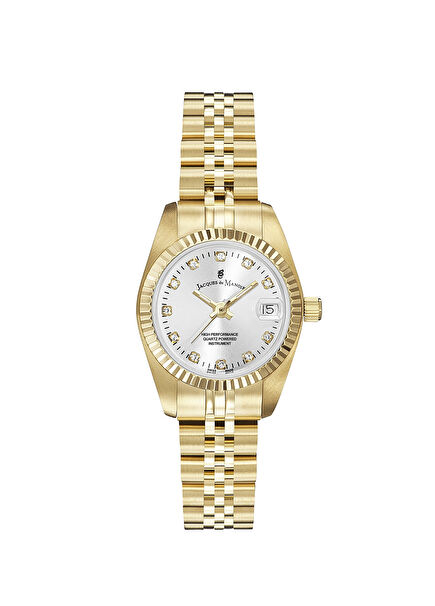 NRO 12 Gold Color Women's Wrist Watch