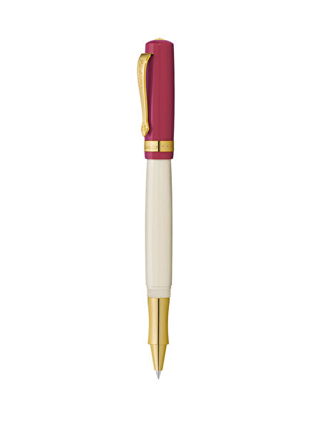 10002270 Student 30'S Blues Fuchsia Cream Rollerball Pen