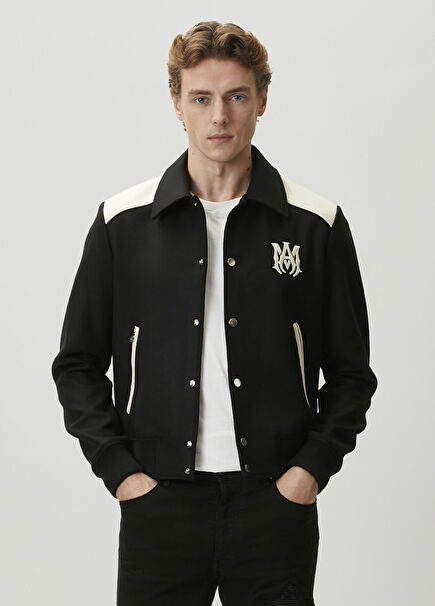 Ma Band Black Wool Jacket