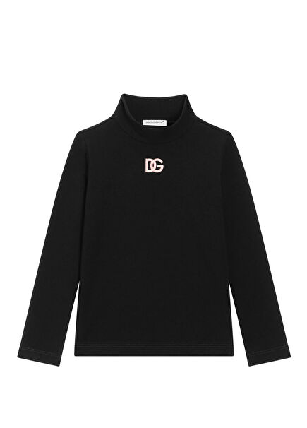 Siyah Kız Çocuk T-shirt