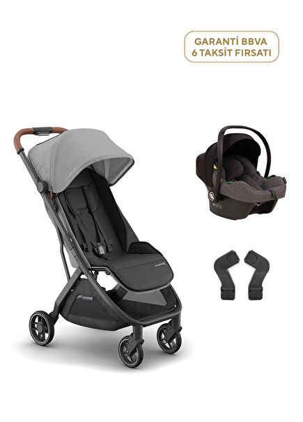 Minu V3 Cosmo Greyson Grey Seyahat Sistem Bebek Arabası