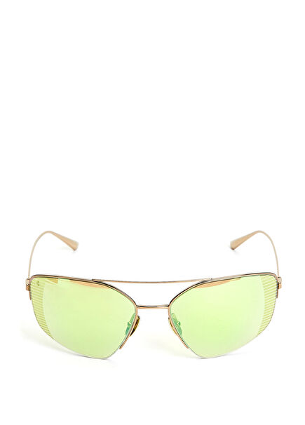 Gold Green Men's Sunglasses