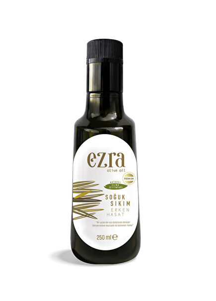 Premium Ödüllü Naturel Erken Hasat Soğuk Sıkım Zeytinyağı 250 ml
