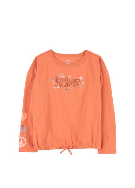 Turuncu Kız Çocuk Tshirt