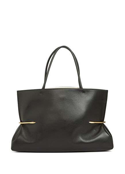 Pinch Black Women's Leather Bag