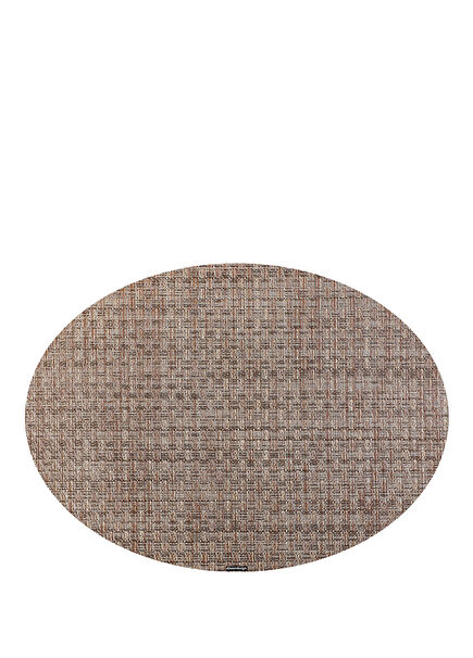 Magna Brown Oval American Placemat 36x49 cm