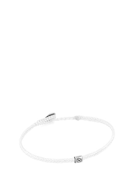 Life Herrinbone Men's Silver Bracelet