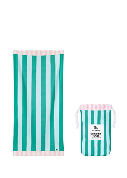 Design Pastel Pier Büyük Boy Kadın Plaj Havlusu