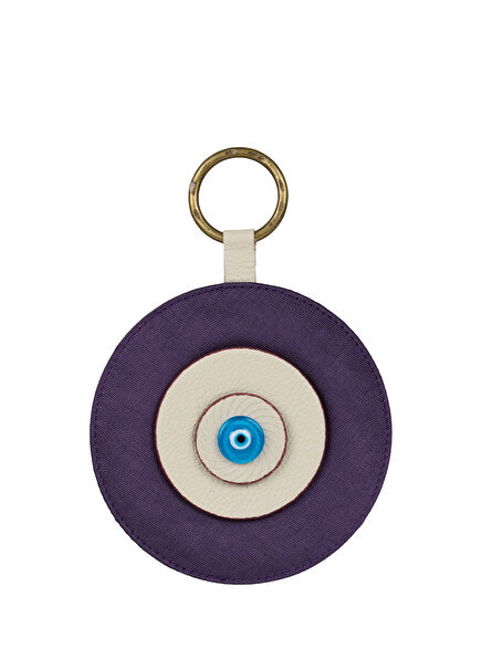 Signature Göz Kutnu Mor Cam Nazarlık