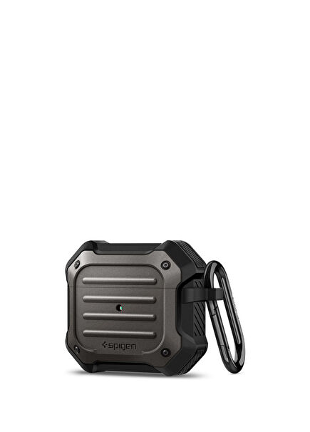 Apple AirPods 3rd Generation Tough Armor Military Grade Gunmetal Case