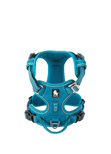 Aluminum D-Ring Blue Dog Harness