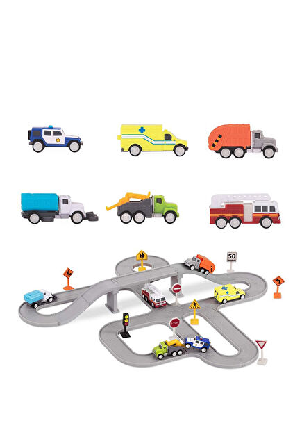 15 Piece Vehicles Play Set