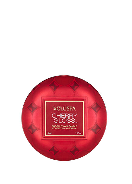 Cherry Gloss Mini Tin Candle