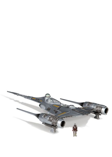 N-1 Starfighter Vehicle & Microfigure Toy Set