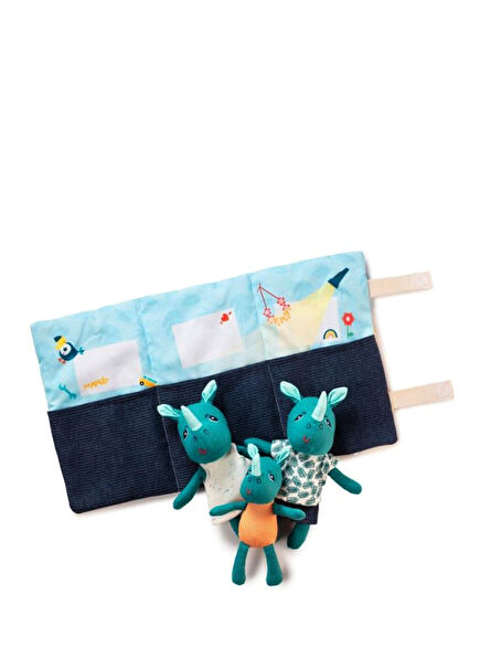 Gergedan Marius ve Ailesi Peluş Oyuncak