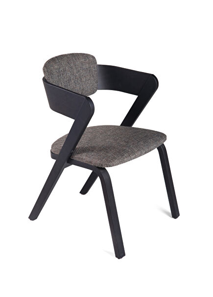 Tango Gri Ahşap Sandalye