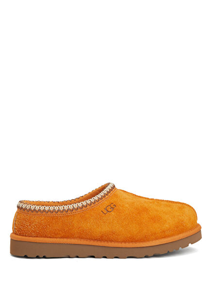 Tasman Shaggy Orange Men's Suede Slippers