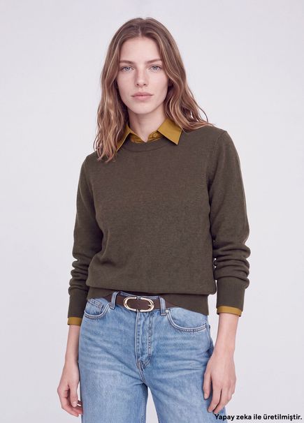 Brown Cashmere Sweater