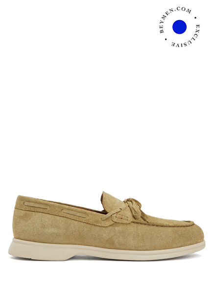 Açık Yeşil Kadın Deri Loafer