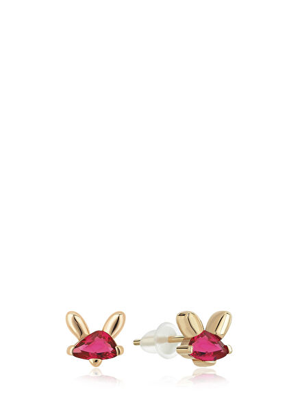 Candy Rabbit 14 Ayar Altın Kız Çocuk Küpe