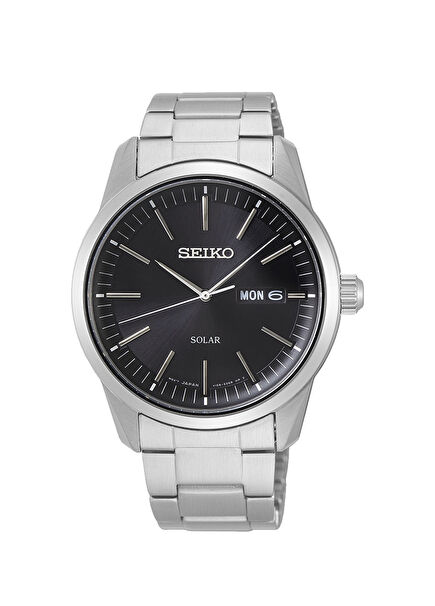 SEINE527P Men's watch in metallic grey steel